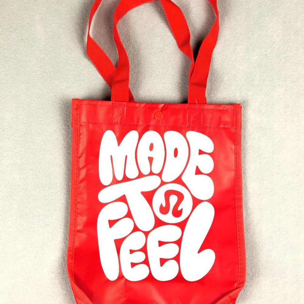 Lululemon Reusable Shopping Bag Small Eco Tote Gym Lunch Authentic